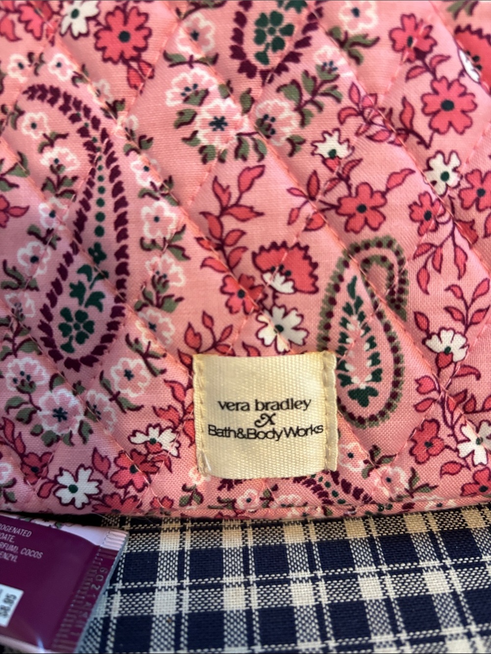 Vera Bradley Bath and Body works Cosmetic gift bag - Picture 2 of 9